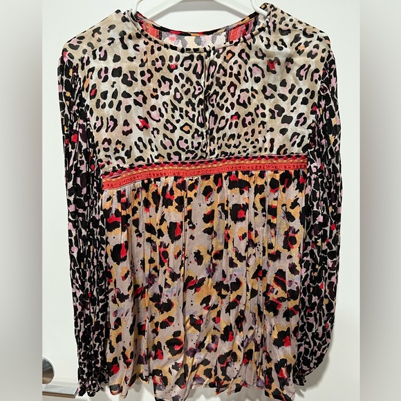 Anthropologie Blank London Joelle leopard top - Picture 5 of 11